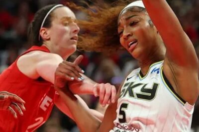 Angel Reese Fined $25,000 After Screaming “F* You” at Caitlin Clark—Three Times During Heated Flagrant Foul Clash! WNBA Drops Harsh Penalty as Fans Explode Online, Debating Double Standards, Racial Bias, and Whether This Moment Just Changed the League Forever. Is Angel Being Punished… or Targeted?**