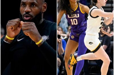 BREAKING: Angel Reese Seething After LeBron James Publicly Praises Caitlin Clark—What He Said Sparked Instant Outrage and Left Reese Fuming. Fans Are Picking Sides, Social Media’s on Fire, and the Tension Between WNBA Stars and NBA Legends Just Reached a Whole New Level. WATCH the Fallout Unfold!