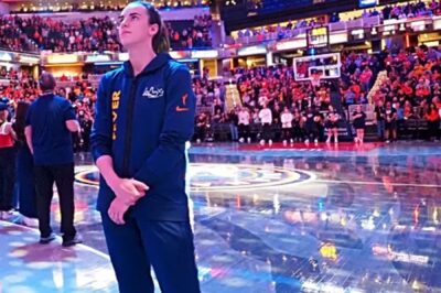 “WHY DID THEY STAY?”: Caitlin Clark and the Indiana Fever Take Powerful Stand During National Anthem—Opposing Team Walks Off Again, Sparking Nationwide Debate and Leaving Fans Demanding Answers!