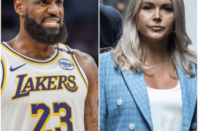 “LeBron James Calls Karoline Leavitt ‘KKK Barbie’—But Her 17-Word SILENT Strike Leaves Him EXPOSED! No Screaming, Just a CALCULATED Response That Shook the Internet and Revealed More About LeBron’s Past Than Years of Headlines Ever Did. This Wasn’t a Clapback—It Was a Public Reckoning.”