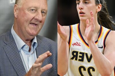 BREAKING: Larry Bird’s powerful message left Caitlin Clark absolutely SPEECHLESS – no one saw this coming!