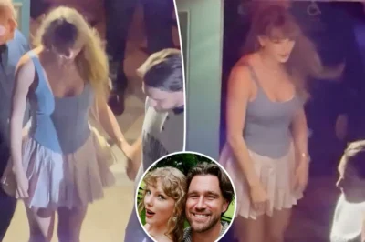 Taylor Swift stuns in corset top and miniskirt for Travis Kelce date night