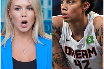 🔥 THIS JUST HAPPENED: KAROLINE LEAVITT CLASHES WITH BRITTNEY GRINER ON LIVE TV — ONE LINE STOPS THE ROOM COLD