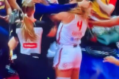 VIDEO: Huge Brawl Breaks Out After Sophie Cunningham Takes Dirty Shot, Pulls Hair Of Player That Got In Caitlin Clark’s Face In Apparent Act Of Payback