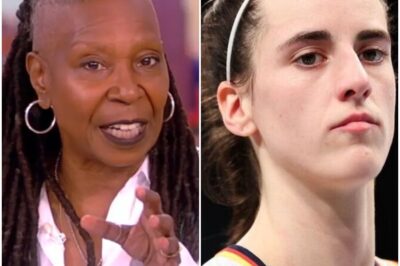 HUGE UPDATE: Caitlin Clark SILENCES Whoopi Goldberg With Just SEVEN ICY WORDS—The Studio Froze, Cameras Kept Rolling, and America Watched in Stunned Silence. Whoopi Was Left Speechless, Blinking in Shock. Clark’s Mic-Drop Moment Has Lit Social Media on Fire—And It’s Still Burning. What Did She Say?