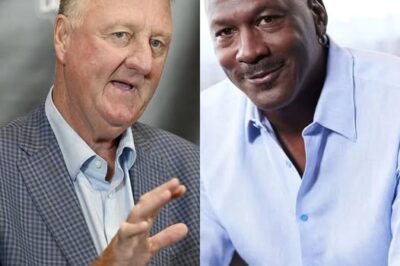 “Michael Jordan just looked Larry Bird straight in the eye… said ONE sentence… and you could hear a pin drop in the room. Bird didn’t say a single word back. What Jordan said? It’s something no one expected — not even NBA legends.” 🌀 This moment is still making waves across the internet. Watch it for yourself and decide: was it savage, honest… or something deeper?