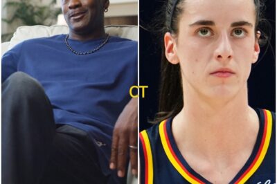 “BREAKING: Michael Jordan’s 12-Word Bombshell Leaves Caitlin Clark Speechless—His Powerful Message Stops the WNBA Cold, Sparks Reactions from Shaq, Barkley, and NBA Legends. What Did He Say That Shook the Entire League to Its Core?”