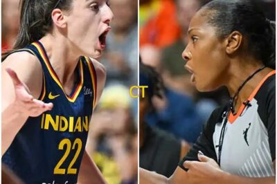 “BREAKING: WNBA Referee Suspended After Shocking Footage Reveals Ignored Eye Injury to Caitlin Clark—No Whistle, No Timeout, Just Silence. Viral Fan Video Exposes the Truth the Broadcast Tried to Hide, and Now the League Is Facing a Player Safety Firestorm It Can No Longer Deny.”