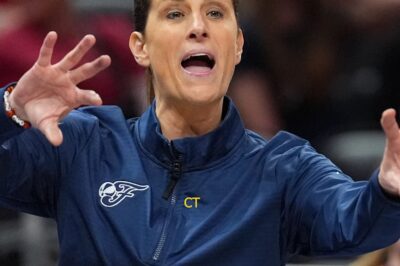 “BREAKING: Coach Stephanie White ERUPTS After Brutal Hits on Caitlin Clark and Sophie Cunningham — ‘Enough Is Enough!’ Her Fiery Postgame Message Stuns the WNBA, Blasts Referees, and Ignites a League-Wide Debate as Officials Scramble to Address Player Safety and Outrage From Fans”