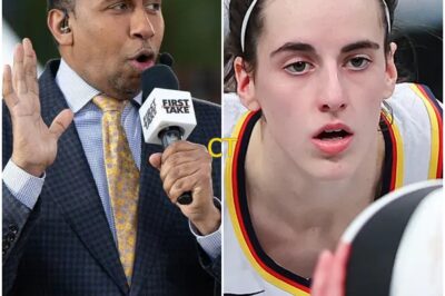 “SHOCKING OUTBURST: Stephen A. Smith SLAMS Caitlin Clark LIVE on Air — ‘SHE Is the Reason the WNBA Is in Chaos!’ 🔥 His Explosive Comments Ignite National Debate Over Race, Power, and Privilege in Women’s Sports. Studio Went Silent. Fans Are Now Bitterly Divided: Truth Bomb or Too Far?”