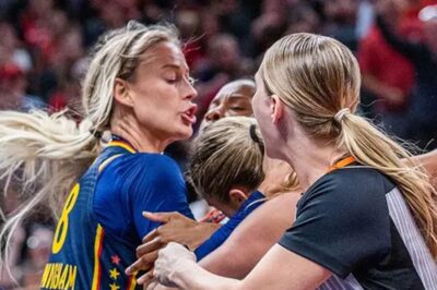 VIDEO EXPLOSION: Epic Court Brawl Erupts After Sophie Cunningham Lands Dirty Blow, Then Grabs Opponent by Her Hair Following Clash with Caitlin Clark—Fury, Revenge, and Chaos Unleashed Live on the Hardwood! Fans Demand Answers: What Really Fueled This Fiery Showdown?