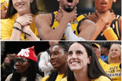 Caitlin Clark sparks frenzy as she celebrates Pacers’ win in tense Game 3 of NBA Finals