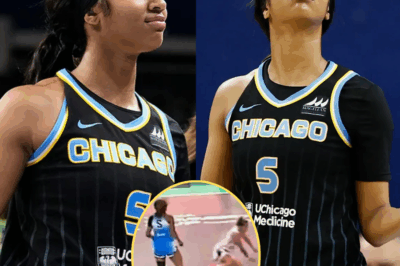Angel Reese was caught on camera committing a foul outside the penalty area during the Chicago Sky-New York Liberty match, causing outrage.