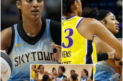 Angel Reese and Rickea Jackson start throwing hands at each other in heated brawl at Sky-Sparks match