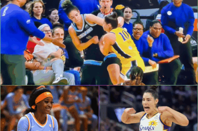 “Like a doll!” Rickea Jackson physically lifted Kelsey Plum off the court in a wild attempt to defuse a heated clash with Kia Nurse. The internet can’t believe what they saw. Fans are still replaying the moment in disbelief.