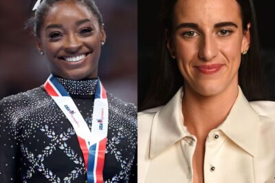 🔥 Simone Biles Calls Caitlin Clark the “Rightful Successor” — Then Mysteriously Deletes the Post