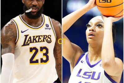 SHOCKWAVE: LeBron James Defends Angel Reese With 10-Word Warning That Shakes NBA to Its Core — “This Is a Crime Against Basketball” No one expected it. LeBron James went public with a fierce defense of Angel Reese, calling out the league and media for turning their backs on her. His ten-word warning stunned the NBA. Within minutes, Angel Reese fired back — and now, the internet is on fire.