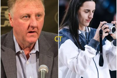 BREAKING: Larry Bird STUNS Caitlin Clark With $50M Red Bull Deal — Fans SCREAM as NBA Legend Hands Over Contract in Person, Declares “She’s the Future” and Sparks What Could Be the Biggest Endorsement Power Shift in WNBA History!