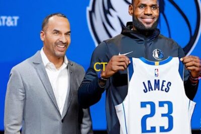 BLOCKBUSTER TRADE: LeBron James SHOCKS NBA World — Officially JOINS Dallas Mavericks to Reunite With Kyrie Irving and Anthony Davis in Unbelievable Superteam Deal!