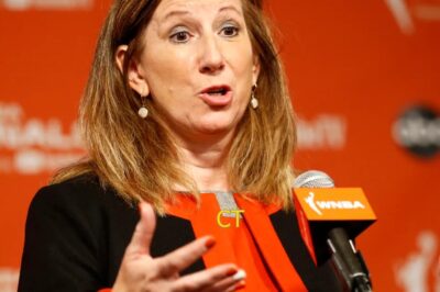 NATIONAL DISASTER: WNBA Commissioner Cathy Engelbert and League Officials HUMILIATED on Live TV as Referee Corruption Scandal Erupts — What Was Meant to Be a Celebration Became a NIGHTMARE! Fans, Analysts, and Players Are Furious as Footage Exposes the Ugly Truth That the League Tried to Bury. This Could Change Everything…