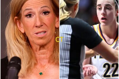 BREAKING: WNBA Referee ACCUSED of Tampering with Caitlin Clark’s Gear — “HAND IN HER CUP” Controversy Sparks Outrage as Ref Allegedly ADMITS to Secret Payments from Cathy Engelbert! Is This Just Carelessness… or a Deepening Conspiracy Targeting Clark? What Started With an Injury Has Now Erupted Into a Full-Blown Scandal.