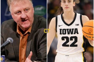 BREAKING: Larry Bird BREAKS His Silence With Blunt Message to Caitlin Clark — And Just SIX Minutes Later, the WNBA Was SHAKEN to Its Core. “I’ve Stayed Quiet Long Enough,” He Said. What Happened Next? Instant Shock, Instant Fallout, and a League Scrambling to Catch Up.