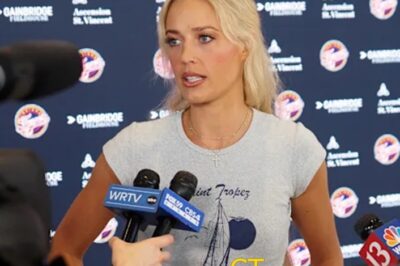 💥 Sophie Cunningham Just Dropped a BOMBSHELL — “I’ve Been Hiding This for Too Long,” She Says Through Tears, and Fans Are STUNNED No one saw it coming. During a postgame moment meant for celebration, Sophie Cunningham stepped forward — voice shaking, hands trembling — and revealed something she said she’s “carried in silence.”  The WNBA star’s words immediately stunned reporters, sent teammates into tears, and lit up social media with speculation.  Is she stepping away from basketball? Is there a personal story behind her recent fire on the court? Or is this the beginning of something bigger than the game?  One fan wrote: “You could hear a pin drop. This wasn’t just emotional — it was historic.”  👀 Full story inside — and why this moment may change how fans see Sophie forever.