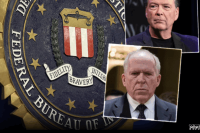 Ex-FBI Director Comey and ex-CIA Director Brennan are under investigation by Trump Justice Department
