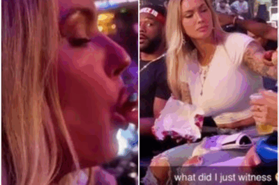 VIDEO: Jaw-Dropping Female Caught Deepthroating Hot Dog Sitting Ringside At Jake Paul Fight Before Putting It Into Bun & Handing It To A Dude Who Ate It Immediately