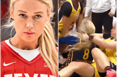VIDEO: Julie Vanloo Choked Sophie Cunningham During Nasty Scramble For Loose Ball During Sparks-Fever Game