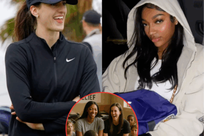 UNEXPECTED ALLIANCE: Angel Reese and Caitlin Clark, Once Fierce Rivals on the Court, Come Together at Houston Relief Center — Their Heartwarming Response to a Young Fan’s Question About Their Rivalry!