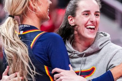 Caitlin Clark Left Speechless — You Won’t Believe What Sophie Cunningham Whispered in Her Ear Courtside 👀  It wasn’t caught on the mic. But it was caught on camera.  Right after a heated play and a momentum-shifting timeout, Sophie Cunningham leaned in close to Caitlin Clark — and whispered something that froze her in her tracks. Caitlin didn’t respond. She didn’t even blink.  Within seconds, social media exploded: “What did Sophie SAY??” “Clark looked shook.” “Mic that woman up next time!”  Was it trash talk? A warning? A moment of mutual respect? Nobody knows for sure — but everyone has a theory.  Whatever it was, it added fuel to a rivalry that’s suddenly must-watch TV. 👇 Watch the moment, read the lips (if you can), and see how fans are reacting.