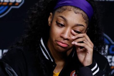 “PLEASE STOP — I’M BEGGING YOU!” ANGEL REESE BREAKS DOWN  Tears streaming, Angel Reese finally let the world see the toll.  Months of nonstop harassment. Anonymous late-night calls. Taunts like “Loser, you dumb bastard — quit basketball!” echoing in her ears.  But when the pressure hit its peak, Reese didn’t stay silent. Through clenched teeth, she fired back with eight brutal words that silenced the room and left fans rethinking everything.  This wasn’t just raw emotion — it was a line in the sand.  👀 Full story and Reese’s shocking clapback in the comments.