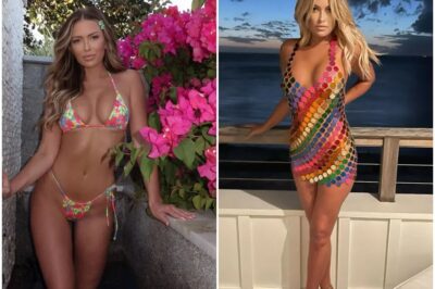 ⛳️ GRET NEWS: Golf WAG Paulina Gretzky Joins the No-Bra Club — Flaunts Toned Midriff in Sizzling Black Two-Piece! 🔥  Paulina Gretzky has once again stolen the spotlight, ditching the bra and showing off her sculpted figure in a daring black two-piece. The golf WAG and style icon left fans stunned with her confidence and curves, proving she knows exactly how to keep all eyes on her.  👉 Full Details Inside