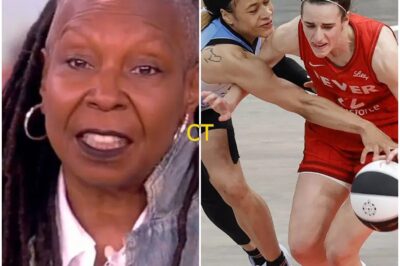 💥 “SHE’S JUST A BASKETBALL PLAYER”? Whoopi Goldberg Humiliates Caitlin Clark on Live TV — But Clark’s Seven-Word Reply FREEZES the Entire Studio, Leaves Whoopi Speechless, and Shatters Decades of Media Bias in Seconds!