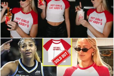 🍔 Sophie’s Arby’s Shirt BREAKS the WNBA! 800K Sold — Angel Reese SHOOK! 🍔  In a twist nobody saw coming, Sophie Cunningham’s simple Arby’s shirt just turned into a cultural earthquake. Reports claim over 800,000 units sold overnight, sending shockwaves through the WNBA and social media alike.  Fans are calling it the “merch moment of the year,” while rival star Angel Reese is said to be stunned at how fast Sophie’s playful fashion choice turned into a multi-million-dollar frenzy.  From the court to the culture, Sophie may have just scored the WNBA’s biggest off-court win of 2025.