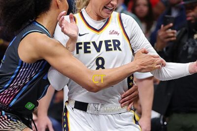 🚨 BRUTAL HIT CAUGHT ON CAMERA: Sophie Cunningham Spotted Literally Counting Her Teeth After Taking a NASTY Elbow to the Face 😵🦷 Fans in Shock as Blood, Confusion, and Raw Pain Explode Courtside — “That Wasn’t a Foul, That Was Assault!” 💥👀