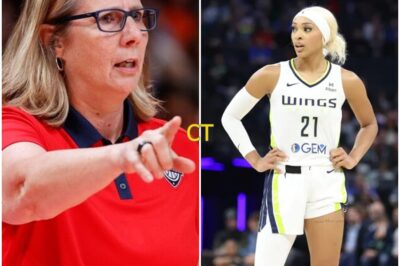 🔥 High Stakes, Higher Pressure: Two WNBA Stars Face Career-Defining Crossroads 🔥  One controversial star just landed on the league’s top team in a shocking trade — but this isn’t a victory lap. Her reputation for drama came with her, and the message from the front office was crystal clear: 👉 “Play your role, or you’re gone.”  Now she’s surrounded by champions, forced to prove she can be more than a headline.  Meanwhile, a 6’8″ powerhouse just hit the open market. Raw, untamed, and overlooked — fans are rallying online, demanding teams take the risk on her undeniable size and strength. With postseason looming, franchises are quietly doing the math.  💥 Two players. Two paths. Both fighting for a future in a league that doesn’t wait.  Is this the comeback story of the year — or the beginning of the end?