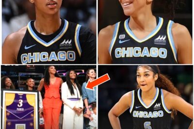 Total Shock! 😱 Angel Reese Reportedly HUMILIATES Herself During Candace Parker’s Emotional Jersey Retirement Ceremony, Leaving Fans Stunned, Critics Ruthless, and Social Media Exploding With Reactions to the Unexpected Drama on What Should Have Been a Legendary Night! 🏀🔥👑
