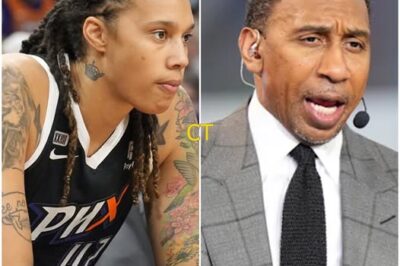 🚨 WNBA MELTDOWN: Stephen A. Smith DEMANDS Lifetime Ban for Brittney Griner 🔥  In a jaw-dropping tirade that’s shaking the sports world, ESPN’s Stephen A. Smith has called for Brittney Griner to be BANNED FOR LIFE from the WNBA, claiming she’s “destroying the league from the inside.”  “This isn’t just about on-court behavior,” Smith declared. “The truth is uglier than you think. This goes way deeper — and if the WNBA doesn’t act, it could all fall apart.”  🔥 Allegations of locker room chaos, toxic influence, and behind-the-scenes manipulation are now swirling, with insiders hinting at a scandal bigger than anything women’s sports has ever seen.  The internet is split. Fans are furious. The league is in crisis.  Is this the beginning of the end for Brittney Griner… or just the tip of the iceberg?  👇 Full breakdown, leaked sources, and what’s next for the W.