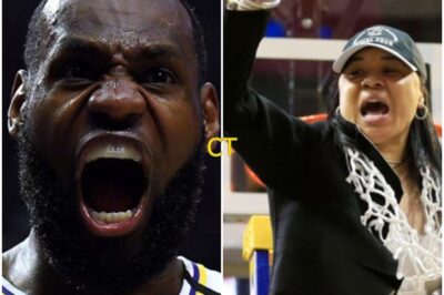 🚨 Dawn Staley Fires Back at LeBron James Over Pro‑Vols Tweet—Softens His Gamecock Shade, But Her Response Still Hits Hard  Former WNBA star and legendary South Carolina coach Dawn Staley didn’t take kindly to LeBron James’ viral pro-Vols tweet targeting the Gamecocks, even though it wasn’t LeBron’s most ill-timed commentary. She quietly fired back, making it clear: her respect is earned—not assumed. Fans are now applauding her strength and calling on LeBron to learn where boundaries lie.  👇 A few key takes: • LeBron publicly praised Staley after her third national title, tweeting: “Protect Dawn Staley AT ALL COST!!”  si.com +7 on3.com +7 facebook.com +7  • Staley’s reaction to LeBron’s pro-Vols tweet shows she demands substance over slippage. facebook.com totalprosports.com  Even MVP A’ja Wilson and other WNBA figures have rallied behind her. This isn’t just about a tweet—it’s about respect, legacy, and the power of speaking up.  Want the full quotes, social reactions, and fan snapshots? Just say the word.