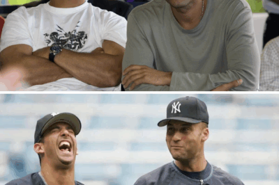 In a poignant scene that froze Yankee Stadium in reverent silence, Jorge Posada halted before the towering Derek Jeter statue, his eyes locked in quiet reflection. The air thick with emotion, the crowd watched breathlessly as an unspoken bond between legends brought tears to fans who will never forget the moment.