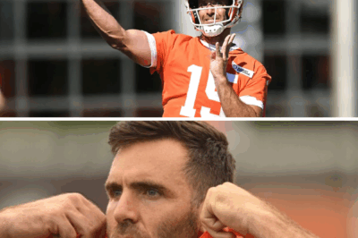 In one of the NFL’s most surprising quarterback battles of the preseason, veteran Joe Flacco has officially beaten out three younger contenders to win the Cleveland Browns’ four-way QB competition. But the bigger question looms: can the former Super Bowl MVP still deliver consistency—or is this gamble destined to unravel?