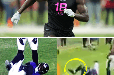 A promising Ravens rookie’s career hangs in the balance. After suffering a shocking on-field injury against the Colts, his removal from the field on a cart left the entire sideline in complete silence, raising fears about a devastating career setback.