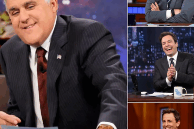 Stephen Colbert’s Sudden Cancellation Shocks Hollywood—But It’s Jay Leno’s Quiet, Devastating Question That’s Sending Panic Through Network Boardrooms: As Comedy’s Political Divide Deepens, One Chilling Line Exposes the Cost of Alienating Viewers—and Why Late-Night TV May Never Look the Same Again.