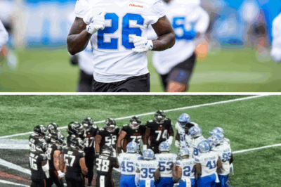 During the Detroit Lions’ matchup against the Atlanta Falcons, a frightening moment unfolded when a Lions star went down with a severe injury. The game came to a halt as medical personnel quickly rushed to the field. After several tense minutes, the player was placed on a stretcher and taken away in an ambulance.