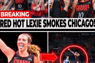 With Caitlin Clark sidelined, Lexie Hull erupted in a career-defining performance as the Indiana Fever dismantled Angel Reese and the Chicago Sky. In a game that defied expectations, Hull’s relentless shooting and fiery energy turned the tide, leaving fans stunned and the league buzzing about the Fever’s surprising dominance.