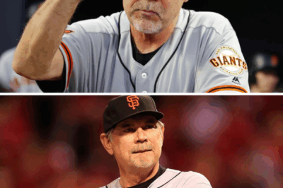 BREAKING SAD NEWS: The baseball world reels in disbelief as legendary skipper Bruce Bochy — the mastermind behind the San Francisco Giants’ dynasty with three World Series crowns in 2010, 2012, and 2014 — is suddenly struck by an unthinkable twist barely 30 minutes ago, leaving fans stunned worldwide.