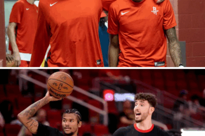 Houston Rockets rising star Alperen Sengun made a surprisingly ‘sad’ admission about teammate Jalen Green when asked about the Kevin Durant trade chatter, leaving fans stunned. His candid words not only revealed the emotional toll of the rumors but also raised deeper questions about the team’s future chemistry and trust.