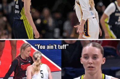 Indiana Fever guard Sophie Cunningham stunned reporters when she revealed that the league fined her for comments she made about college star Paige Bueckers — a revelation that’s now sparking heated debate among fans and analysts over free speech, league image, and whether the punishment fits the so-called offense.